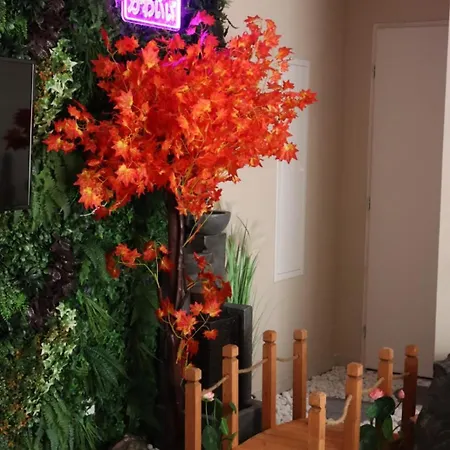 Balneotherapie Sur Le Theme Du Japon Et De La Mediterranee Apartamento